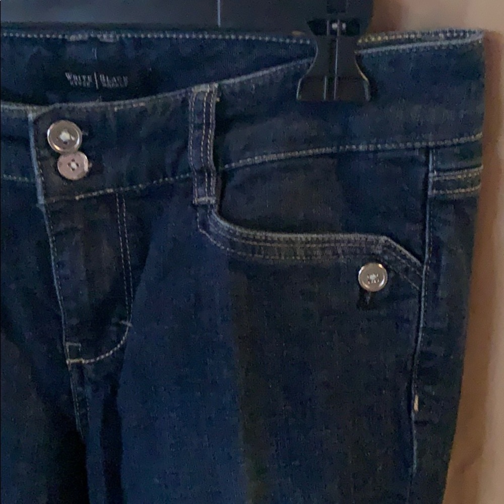 White House Black Market Trouser Jeans - Picture 2 of 10